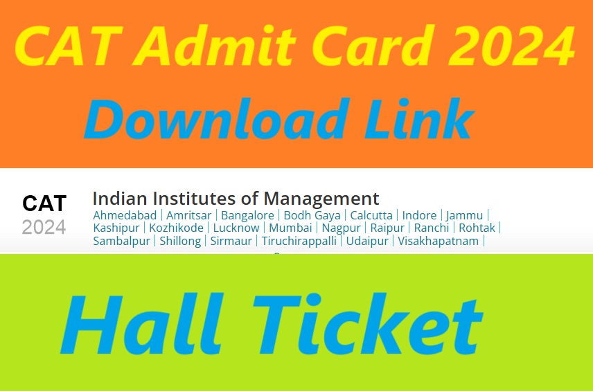 CAT Admit Card 2024