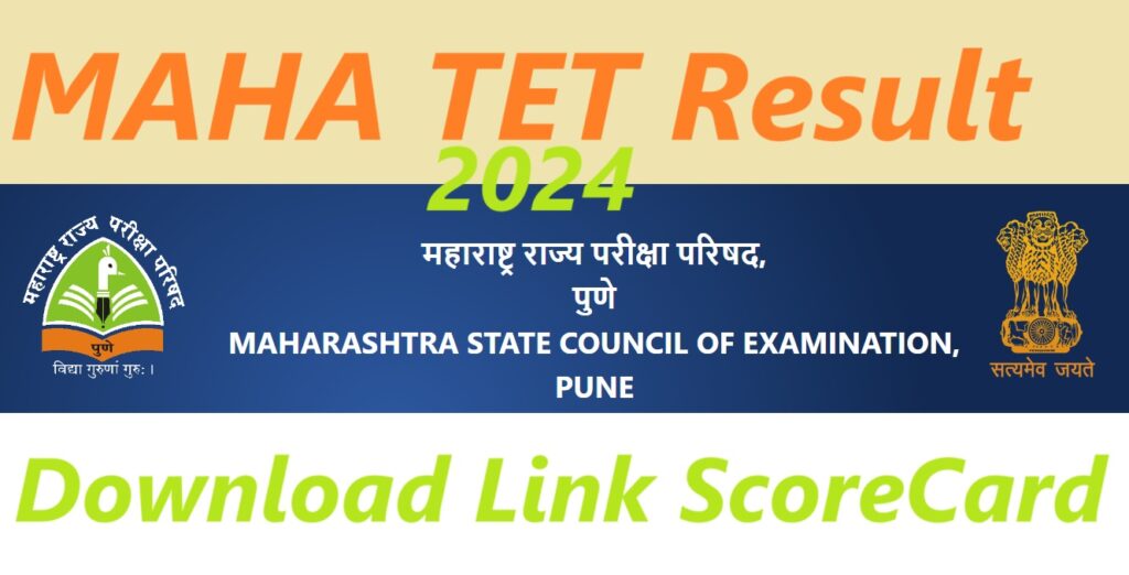 MAHA TET Result 2024