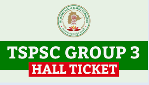 TSPSC Group 3 Hall Ticket Download 2024