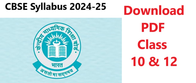 CBSE Syllabus 2024-25