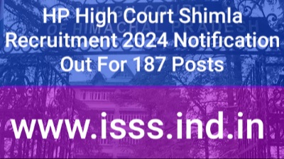 HP High Court Shimla Recruitment 2024