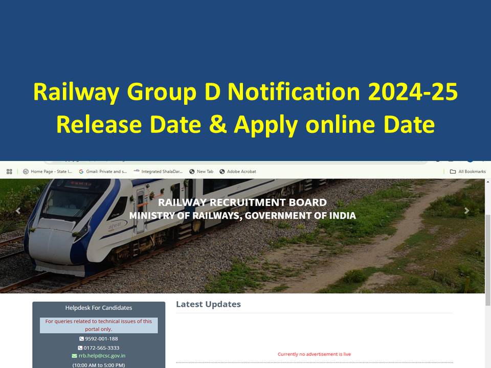 RRB Group D Recruitment 2024