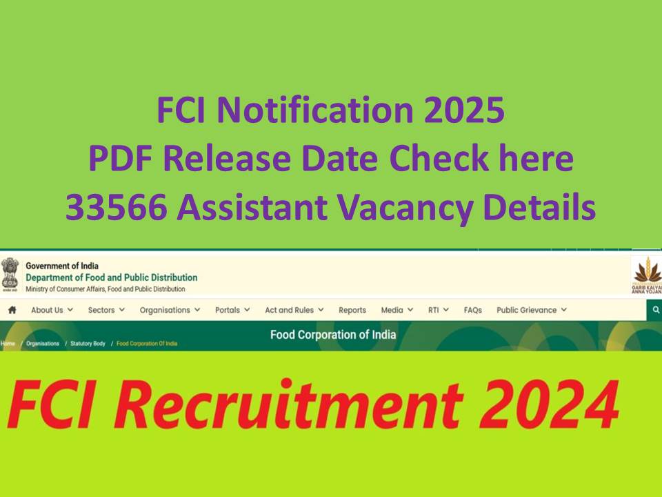 FCI Recruitment 2025