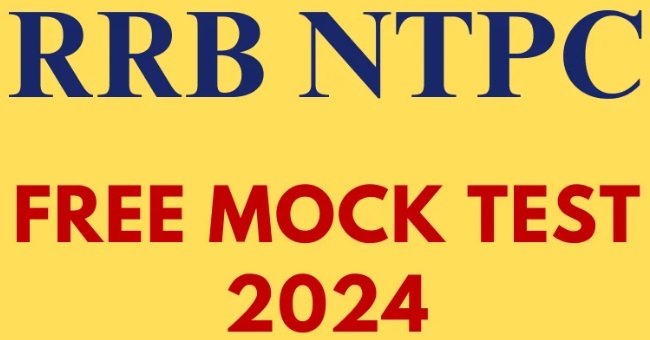 RRB NTPC Mock Test 2025