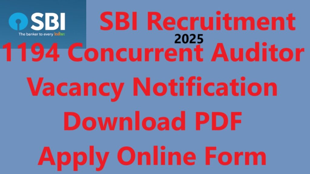 SBI Recruitment 2025