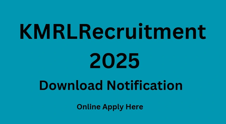 KMRL Executive Recruitment 2025